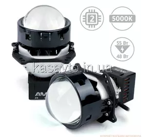 Автомобільні світлодіодні лінзи AMS Bi-LED Z8 3" F